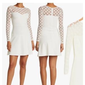 NEW Stella Mesh Fit and Flare Dress size M